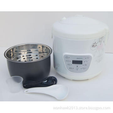 Electric Rice Cooker with Steamer